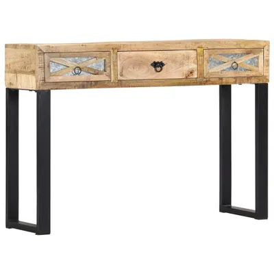 Obrázek produktu pro Konzolový stolek 110 x 30 x 76 cm masivní mangovníkové dřevo