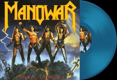 Obrázok produktu pre Manowar: Fighting The World (Limited Edition) (Translucent Blue Vinyl)
