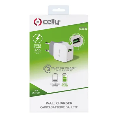 Produktbild von Netzlader 1 USB 2,4 A weiß