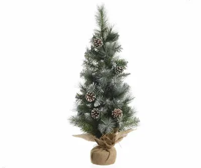Produktbild von Weihnachtsbaum frosted 75 cm mit Deko