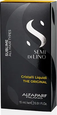 Image de Alfaparf Milano Semi Di Lino Sublime Cristalli Liquidi 15ml - sérum illuminateur