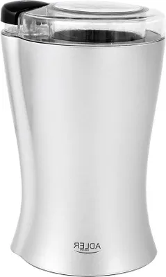 Image de Moulin à café électrique en acier inoxydable - 150 W - 70 g - pour café, espresso, latte