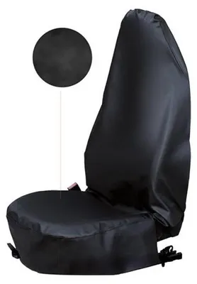 Productafbeelding van Beschermhoes voor autostoelen, geschikt voor gebruik in werkplaatsen. Gemaakt van kunstleer, ook geschikt voor auto's met airbags