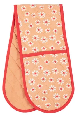 Productafbeelding van OttoSimon ovenhandschoen, katoen, oranje, dubbel, 18x85 cm, keukenaccessoire