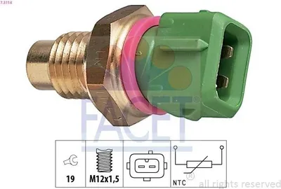 Produktbild von FACET Kühlmitteltemperatursensor 7.3114 passend für PEUGEOT 205 II (20A/C)