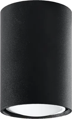 Zdjęcie produktu dla Reflektor spot LAGOS czarny 1xGU10x40W metal wym:10x6x6cm IP20 Sollux Lighting