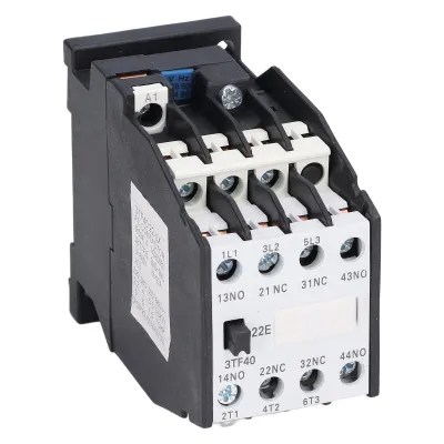 Produktbild von Wechselstrom-Schützsteuerung 220 V 50 Hz 9 A 2 Öffner + 2 Schließer DIN-Schienenzubehör für automatische Steuerung