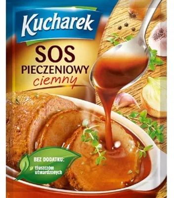 Obrázok produktu pre Kucharek Sos Pieczeniowy Ciemny do Mięs 28 g