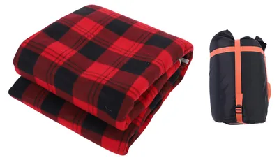 Obrázek produktu pro Ohřívací podložka pod spacák, USB elektrická vyhřívací podložka, deka na kempování, turistiku, do stanu nebo domů, rozměry 150 x 180 cm