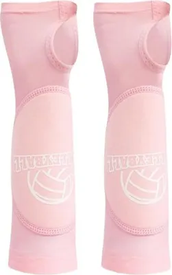 Productafbeelding van INF Volleybal manchetten voor de handen - Set van 2 - Beschermende, schuimrubberen padding voor betere prestaties - Roze