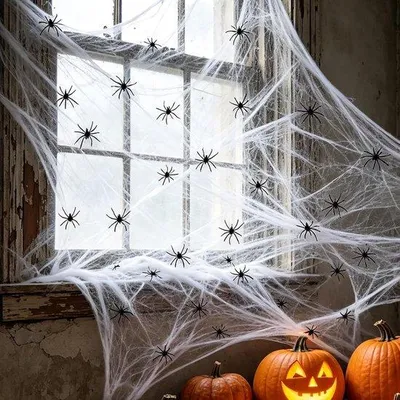 Productafbeelding van Halloween-spinnennet, Halloween-decoratie voor binnen en buiten