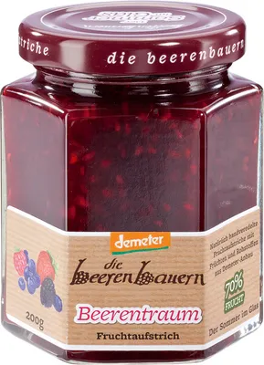 Produktbild von die beerenbauern - Beerentraum Fruchtaufstrich - 200g