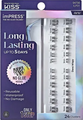 Obrázok produktu pre Umelé riasy imPRESS (Press on LongLasting) 01