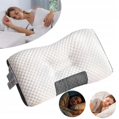 Produktbild von Ergonomische Nackenkissen für Seitenschläfer Orthopädisch