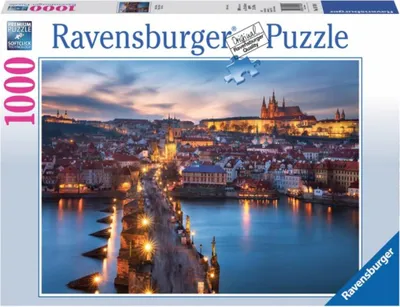 Produktbild von RAVENSBURGER Puzzle Č eská kolekce: Praha v noci 1000 dílků
