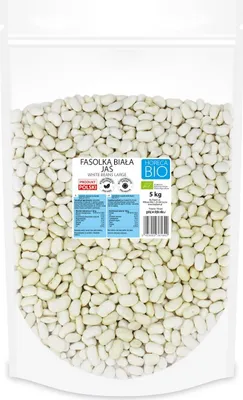 Produktbild von Weiße Bohnen „Jaś“  5 kg – HORECA (BIO PLANET)
