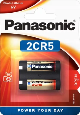 Immagine prodotto di Panasonic 2CR-5L/1BP - Batteria 2CR5 - Li - 1400 mAh