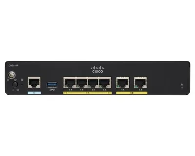 Obrázek produktu pro Cisco C927-4P - Ethernet-WAN - Gigabit Ethernet - DSL-WAN - Schwarz