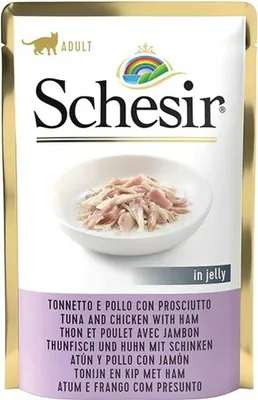 Immagine prodotto di Schesir 85gx20 Thunfisch+Huhn+Schinken