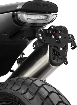 Produktbild von ZIEGER Pro Kennzeichenhalter kompatibel mit Husqvarna Svartpilen 801 Frankreich