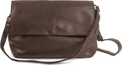 Produktbild von HAROLD'S Leder Schultertasche Umhängetasche Submarine Handbag Flap Brown dunkelbraun