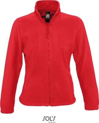 Immagine prodotto di SOLs 54500 | Giacca in pile da donna North con pile anti-pilling - Colore: Rosso - Taglia: XL