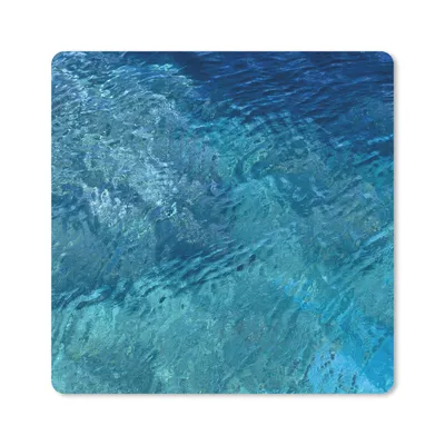 Produktbild von MuchoWow® Mauspad Mousepad Meer - Golf - Wasser 30x30 cm - Mousepads - Maus Mat - Pad - Mausunterlage - Gaming