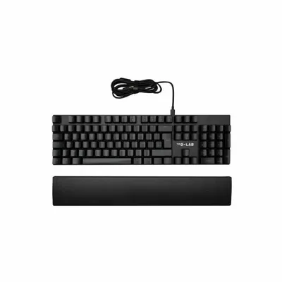 Produktbild von Bluetooth-Tastatur The G-Lab AZERTY Schwarz Französisch