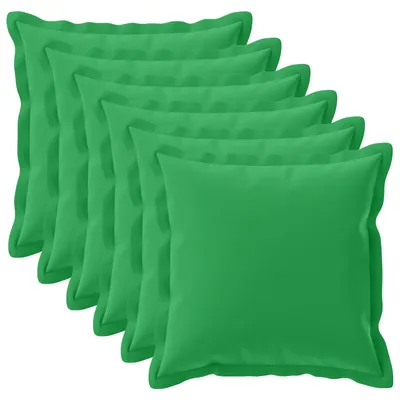Produktbild von vidaXL Kissenbezug 6 stk. HOUTEN Grün 70 x 70 cm Polyester