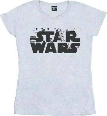 Produktbild von Star Wars - T-Shirt für Damen BI41091 (M) (Grau)