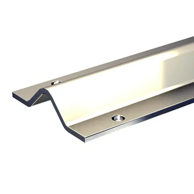 Produktbild von Stahl-Laufschiene 195 cm für V-Rille / V-Nut, für Schiebetore bis max. 400 kg