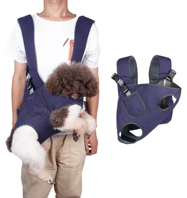 Produktbild von Hundetragetasche Rucksack mit Atmungsaktivem Netz für Kleine Hunde