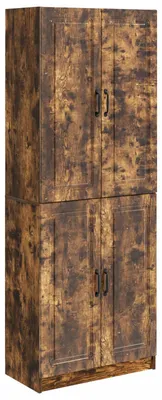 Produktbild von vidaXL Schrankset 2 stk. Räuchereiche Holzwerkstoff