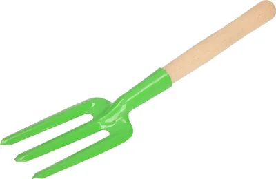 Zdjęcie produktu dla KOTARBAU® Mini widly ogrodowe 125 mm do przesadzania roslin Mini widly ogrodowe do pielenia Sciólkowanie gleby do pielegnacji ogrodu