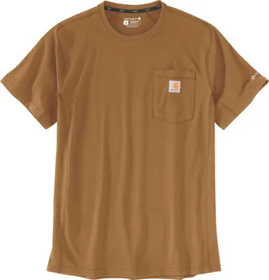 Image de T-shirt décontracté Force avec poche - Taille M - Marron - CARHARTT - S1106652BRNM