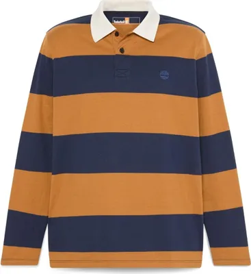 Zdjęcie produktu dla TIMBERLAND - Męska koszulka polo Rugby w paski - Rozmiar M