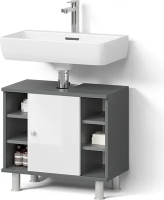 Produktbild von Waschbeckenunterschrank Livinity Fucino Anthrazit 60 x 54 cm, Model 52496
