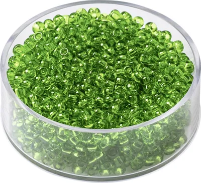 Produktbild von KNORR PRANDELL 213105440 Böhmische Rocailles Ø 25 mm Glas grün