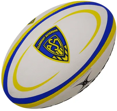 Immagine prodotto di Gilbert Rugbyball Mini, replica del club di Clermont-Ferrand - Palla da allenamento