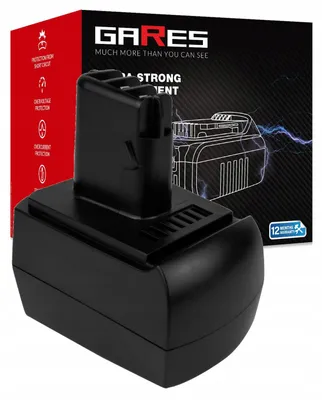 Zdjęcie produktu dla Gares Akumulator do BoschS 41 GWS | 14,4 V 3 Ah Inny | Mocna Bateria do Robot Sprzątający | Wydajny Zamiennik Gares®