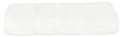 Imagen del producto de Toalla de rizo para huéspedes, bambú LT3387 (talla única) (blanca)