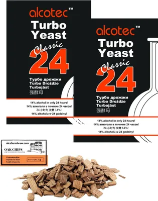 Produktbild von 2 x Alcotec Turbohefe - Classic 24 Alkohol Brennhefe, Gärhefe, Wodkahefe, Turbo Hefe, Wodka Hefe