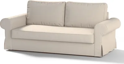 Produktbild von Dekoria Bezug für Backabro 3-Sitzer Sofa ausklappbar, hellbeige, Bezug für Backabro 3-Sitzer Sofa