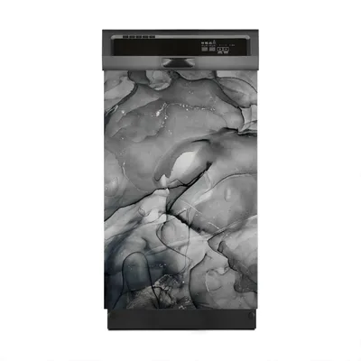 Produktbild von Aufkleber sticker 45x70 cm Dekorative folie Spülmaschine - Farbiger Marmor