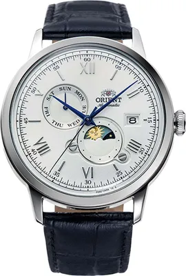 Produktbild von Orient Herrenuhr Classic Bambino Sonne & Mond