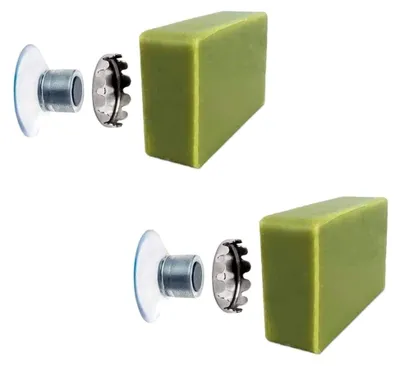 Produktbild von 2 x schwebender Seifenhalter mit Magnet für Seifen bis 150g