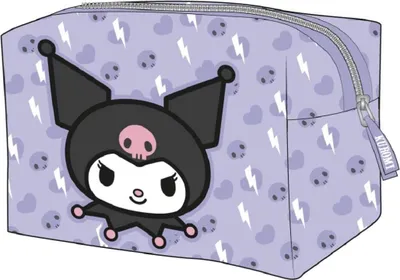 Zdjęcie produktu dla Hello Kitty Kuromi kosmetyczka 18 cm kosmetyczka