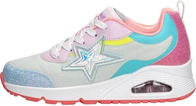 Image de Skechers Uno - Starry Vibe Sneakers Laag - Licht blauw - Maat 36