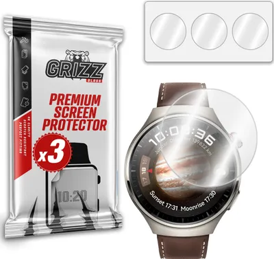 Produktbild von GrizzGlass Hydrogel-Folie Hydrofilm für Huawei Watch 4 Pro