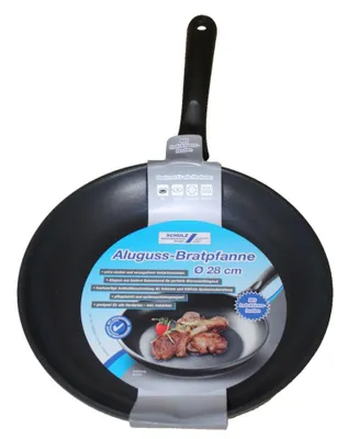 Produktbild von Bratpfanne 28 cm antihaftbeschichtet alle Herdarten aus 100% Aluminiumguss